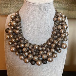 Loft Pearl Statement Necklace